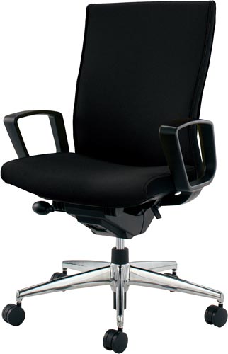 プント ハイバック サークル肘ハイグレードブラック