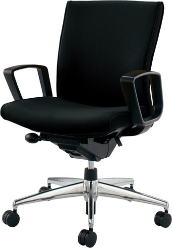 プントローランバー付サークル肘ハイグレードブラック