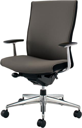 プント ハイバック アルミ肘 ハイグレードグレー