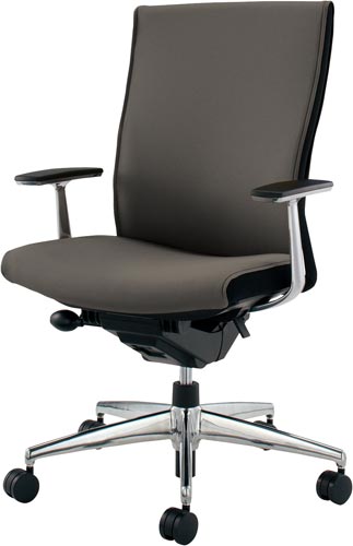 プント ハイバック アルミ肘 ハイグレードグレー