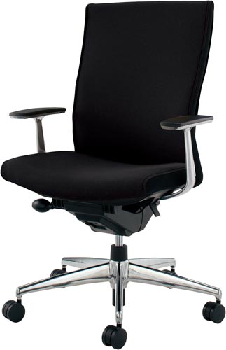 プント ハイバック アルミ肘 ハイグレードブラック