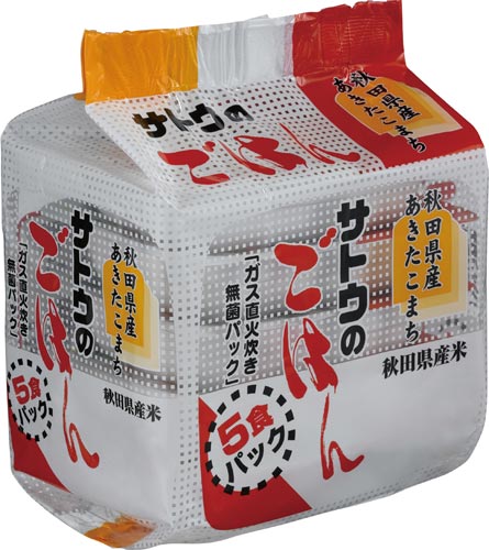 ごはんあきたこまち 200g・5個入×8
