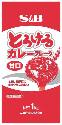 とろけるカレーフレーク甘口E 1Kg 20個