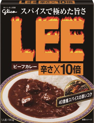 LEE ビーフカレー 辛さ10倍 180g x10