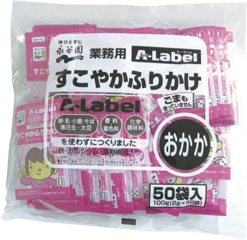 すこやかふりかけおかか(2g×50食)×20個