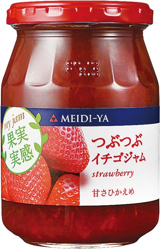明治屋 つぶつぶ イチゴジャム 340g x12