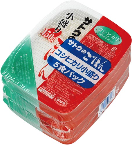 こだわりコシヒカリ小盛り5個入×12