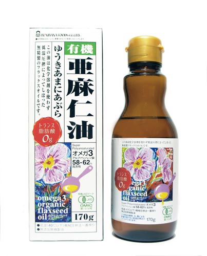 有機亜麻仁油 170g 12個