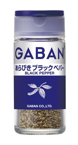 あらびきブラックペパーパウダ 瓶21g 5個入×4