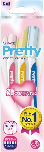 プリティーフレッシュL顔・まゆ 3本入