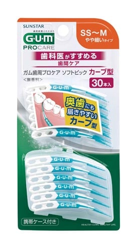 ガム歯周プロケアソフトピックカーブSS−M