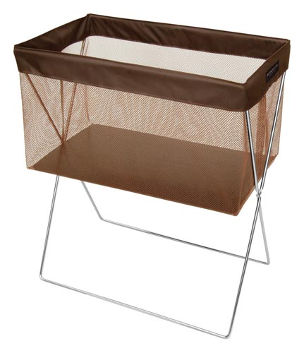 サイドワゴン 浅型 メッシュ ブラウン