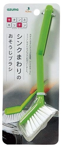 シンクまわりブラシ グリーン