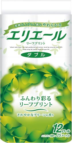 エリエール トイレット リーフプリント 12ロール