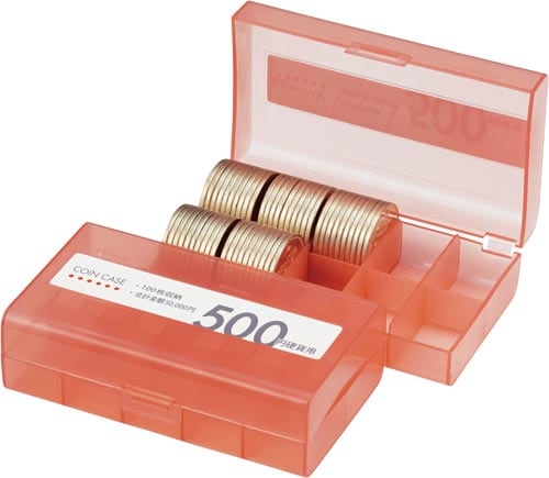 コインケース(100枚収納)500円硬貨用
