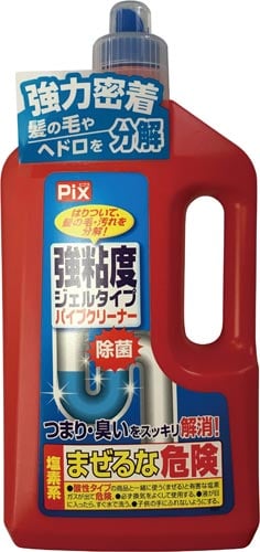 Pix強粘度ジェルパイプクリーナー800g