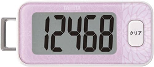 3Dセンサー搭載歩数計 ピンク