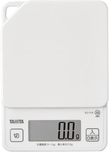 デジタルクッキングスケール1kg WH