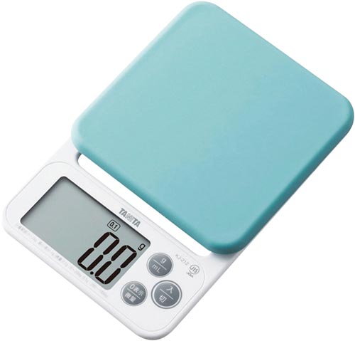 デジタルクッキングスケール2kg ブルー