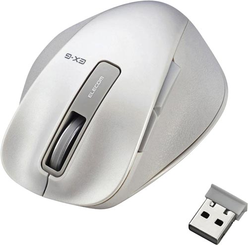 無線マウス M−XGS10DBWH S ホワイト