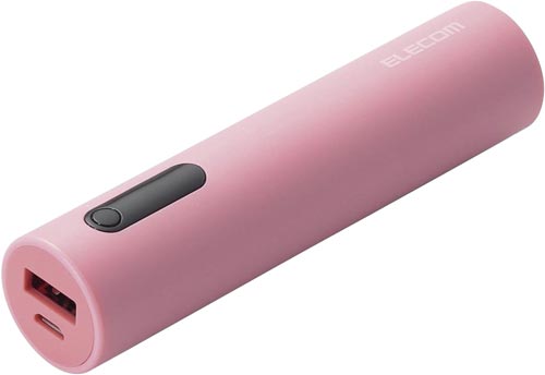 モバイルバッテリー3200mAh 2.1A ピンク