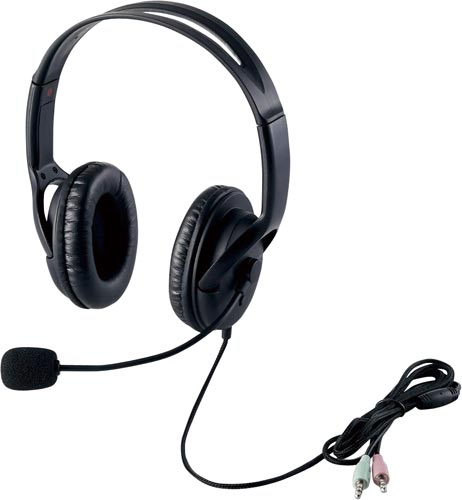 φ3.5mmステレオミニプラグヘッドセット