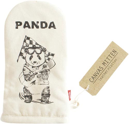 キャンバスミトン パンダ