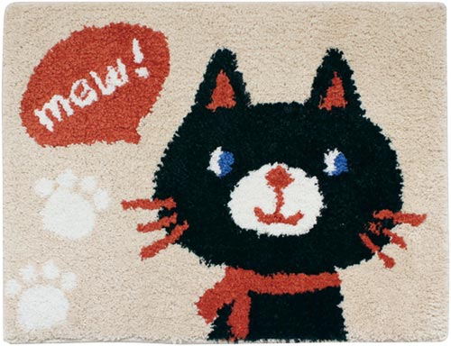 お部屋マットアニマル ベージュ