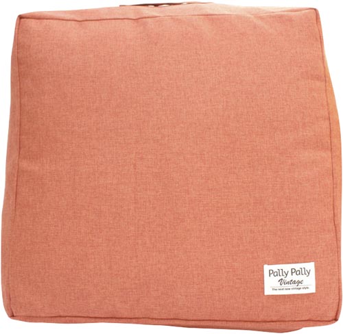 かけ布団がクッションになるふとん収納袋 オレンジ