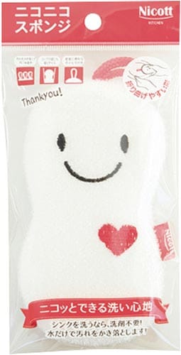 ニコニコスポンジ ニコット ホワイト