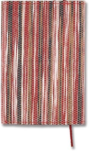 ブックカバー A6 文庫本 マーブルレッド×5