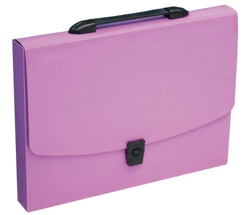 ツートン キャリングケース A4 ピンク 3個入