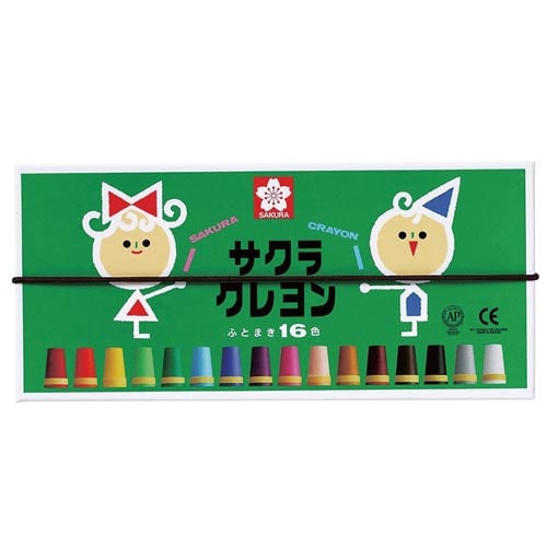 クレヨン太巻16色×10