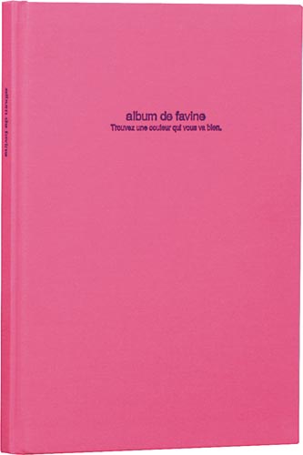 ドゥファビネ100年アルバムブック式B5桃×2