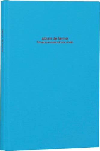 ドゥファビネ100年アルバムブック式B5青×2