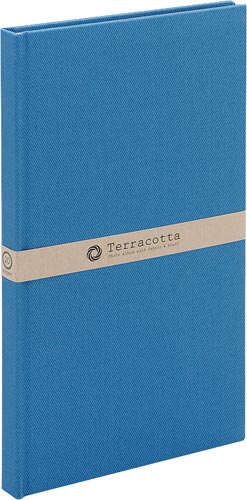 テラコッタブック式フリーアルバムL3ブルー×2
