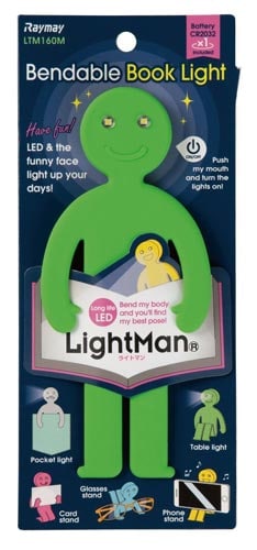 LED ブックライト ライトマン グリーン×3