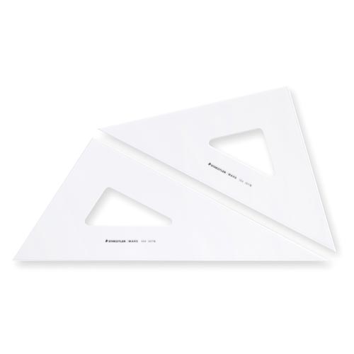三角定規 製図用 マルス 36cm×5