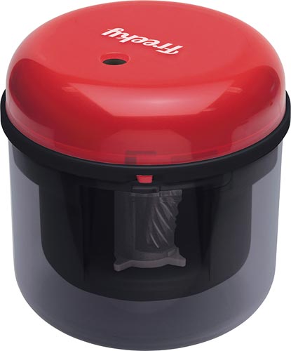 フリーキー 乾電池式電動鉛筆削り ブラック×2