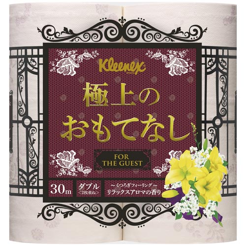クリネックス極上のおもてなし4ロール30mダブル