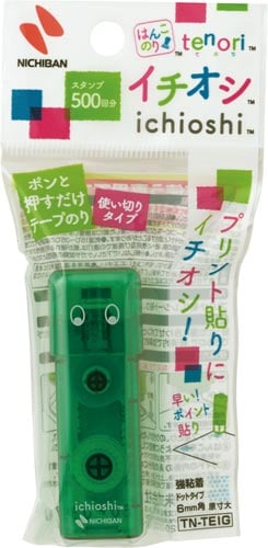 テープのり tenori イチオシ グリーン