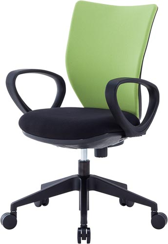 3DAir フリーロッキング ループ肘付グリーン