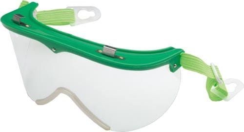 ヘルメット用簡易ゴーグル MG−281 U金具付