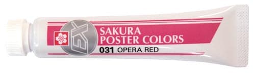 ポスターカラーEX オペラレッド×5