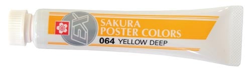 ポスターカラーEX イエローディープ×5