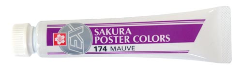 ポスターカラーEX モーブ×5