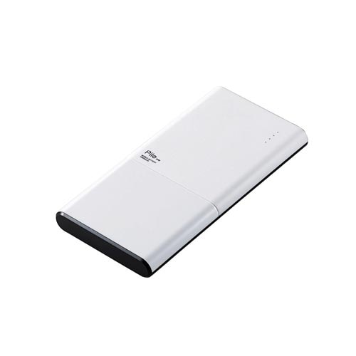 モバイルバッテリー10000mAh4.8Aホワイト