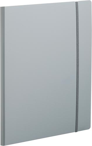 持ち歩きフォルダーS A4 グレー10冊
