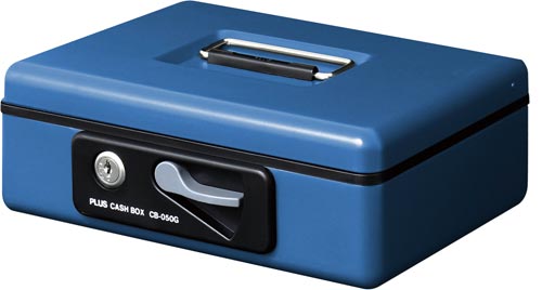 小型手提金庫 CB−050G ブルー