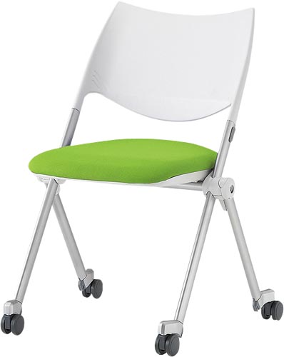 WSX 背樹脂キャスター脚 グリーン